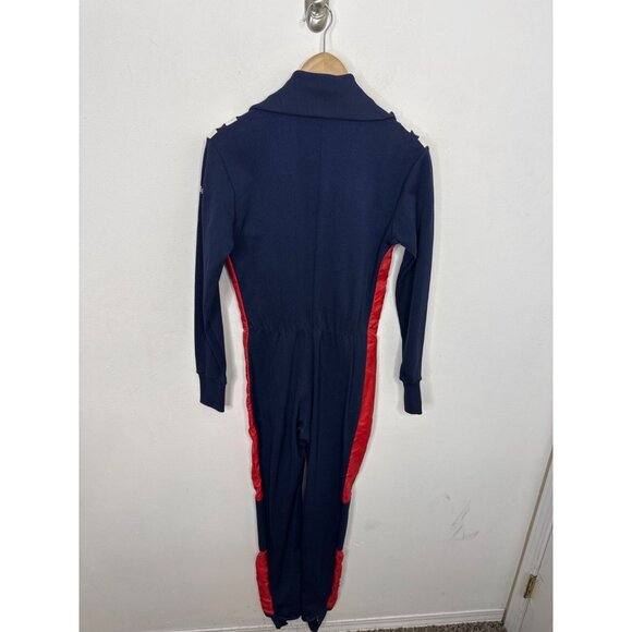 ODLO Used Red One Piece Thermal Base Layer Women’s XS Vintage Ski Underlayer - Picture 3 of 6